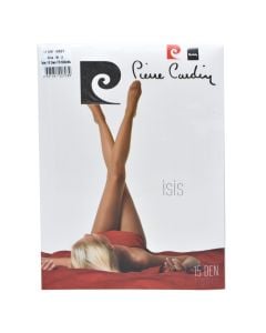 Pantyhose for women, Pierre Cardin, polyamide and elastane, M/2, grey, 1 pair