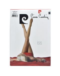 Pantyhose for women, Pierre Cardin, polyamide and elastane, M/2, navy blue, 1 pair