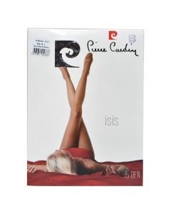 Pantyhose for women, Pierre Cardin, polyamide and elastane, M/2, plum, 1 pair