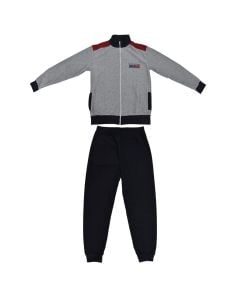 Pajamas for boys, G. Venturi, polyester and cotton, 50, black and gray, 1 pair