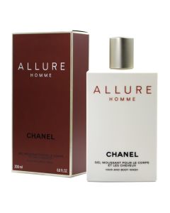 Soothing gel for body and hair, Allure Homme, Chanel, plastic, 200 ml, white, 1 piece
