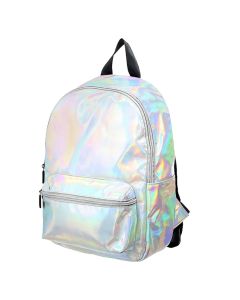 Laser Backpack. Miniso. silver