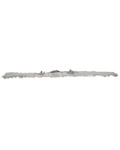 Sceleton with handle, plastic, 105 cm, silver