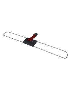 Dustmop frame, " Profesional", for mop, polypropylene-iron, 80 cm, silver-grey