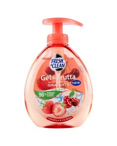 Fresh & Clean Fruit Gel Strawberry and Cherry Moisturizing Liquid Soap 300 m
