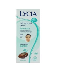 Face hair removal cream, velvet touch, 50 ml