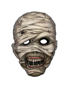 Mask,"Mummy", 21x29 cm, beiege
