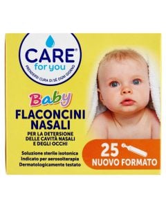 Bottles for unblocking noses, for children, Care for you, 24 pieces