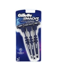 Razor, 3-blade, Gillette, 3 pieces, 1 pack