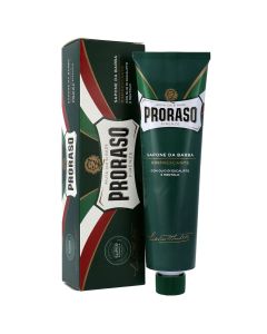 Proraso Italian Shaving Cream Tube Eucalyptus and Menthol, 150ml