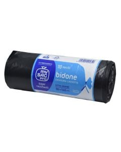 Garbage bag, 90x140, plastic, black, 1 piece