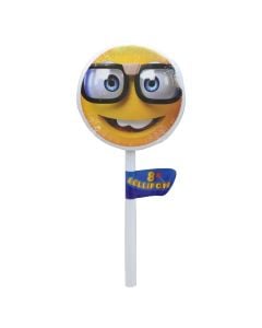 Emoji XL lollipops, 8 pieces, 64gr, 1 pack