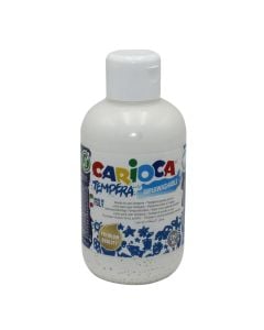 Carioca ready tempera 250ml,  white