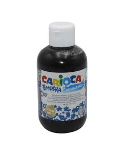 Tempera paint for kids, plastic, 250 ml, black, 1 piece