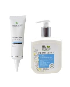 Face cleansing gel set + face cream serum