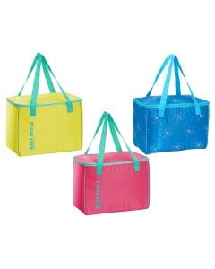 Thermal lunch bag, Easy Style, GioStyle, polyester and polyethylene, 36.7x21x26.7 cm, assorted, 1 piece