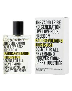 Zadig&Voltaire, This Is Us, EDT, 50Ml, 1 piece