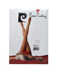 Pantyhose for women, Pierre Cardin, polyamide and elastane, XL/4, black, 1 pair