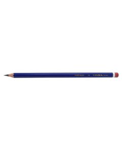 Graphite pencil 5B, Lyra, Fila, wood, 17.8x0.68x0.68 cm, blue, 12 pieces