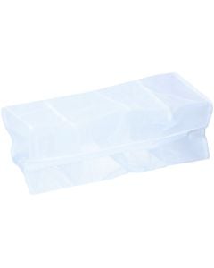 Washing bag for socks, 40x17x17 cm, white