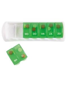 Medicinë box, Comfort, 23x7x3 cm, transparent, green