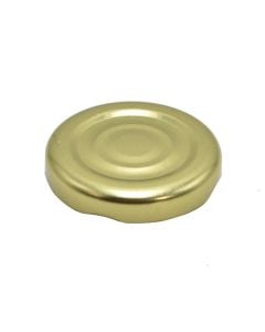 Bottle cap, gold color, with flip
