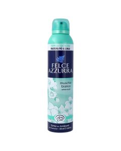 Spray air freshener, White Musk, Felce Azzurra, aluminum, 250 ml, green, 1 piece