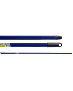 Broom stick, Ippa, iron and plastic, 120 cm, blue, 1 piece