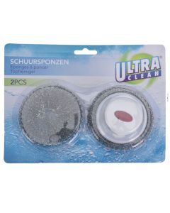 Barbecue cleaning brush, wire, 2 pieces