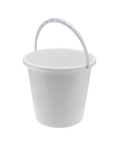 Simple cleaning bucket, Aurora, 30x29x36 cm, 10 l, gray, blue, green