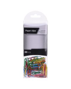 Paper clips. 25 mm. mixed. 80 pieces