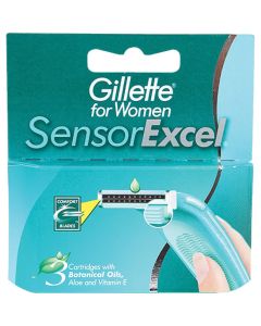 Refill for women's razors, Gillette, 5 pieces, 1 pack