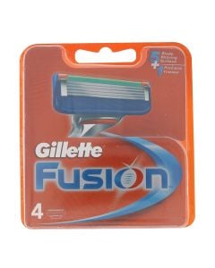 Gillette Fusion 5 4s Razor blades Black 4 pc