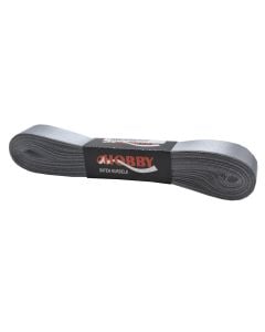 Ribbon, satin, 2 cm x 10 m, grey, 1 piece
