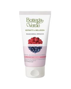 Face cream, for sensitive skin, Blueberry & Raspberry, Beauty Extracts, Bottega Verde, 50 ml