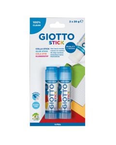 Glue stick, Giotto, Fila, plastic, 20 g, blue, 2 pieces
