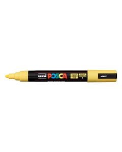 Water-based marker, Uni-Posca, plastic, 15x2x2 cm, yellow, 1 piece