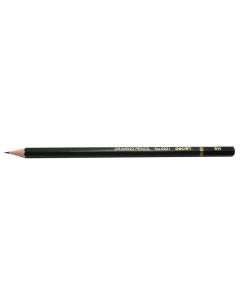 Pencil, Deli, 6H, Dark green B12, 1 piece