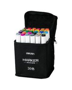 Deli, color with 2 tips, Sketch, 30 pieces