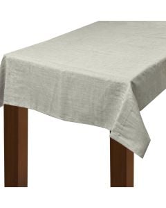 Table cover, Bea, beige, polyester, 140x200 cm