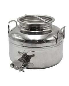 Food container for liquids, La Nuova Sansone®, stainless steel, 5 l, silver, 1 piece