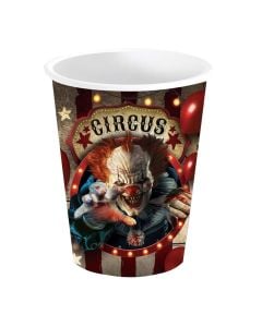 Serving glass, Circus, cardboard, 1 piece