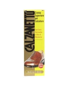 Shoe polish, cream, Calzanetto, tube, 40 ml, nëutral, 1 piece