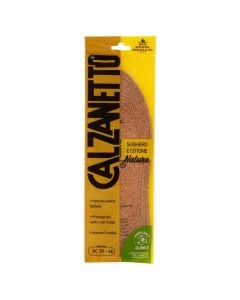 Orthopedic layer, insulating from heat and cold, 24-46, brown, 1 pair