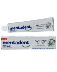 Toothpaste, mentadent, bicarbonate, 125 ml, 1 piece