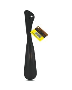 Shoe spoon, Calzanetto, plastic, 25 cm, brown, 1 piece
