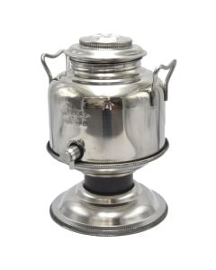 Olivari stainless steel drum, 5 lt, silver, with tap