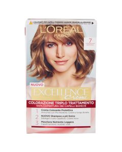 Hair dye, N.7, blonde, 40ml, L'oreal