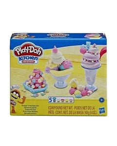 Play-Doh, ice cream , 5 cope
