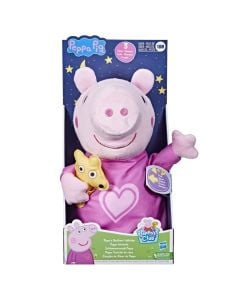 Children's toy, Peppa Pig Bed time, plush, pink, 1 piece